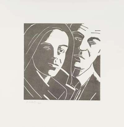 Ada & Alex - Signed Print by Alex Katz 1986 - MyArtBroker