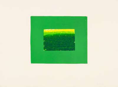 Indian View K - Signed Print by Howard Hodgkin 1971 - MyArtBroker