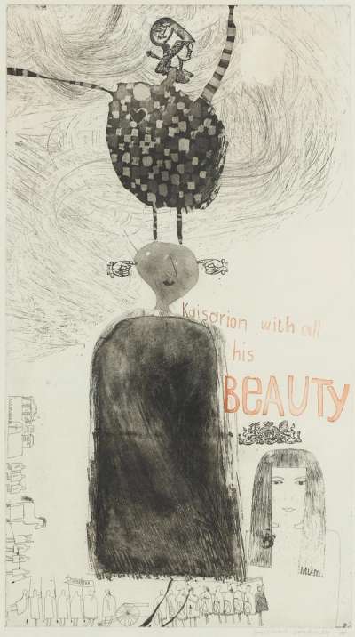 Kaisarion With All His Beauty - Signed Print by David Hockney 1961 - MyArtBroker