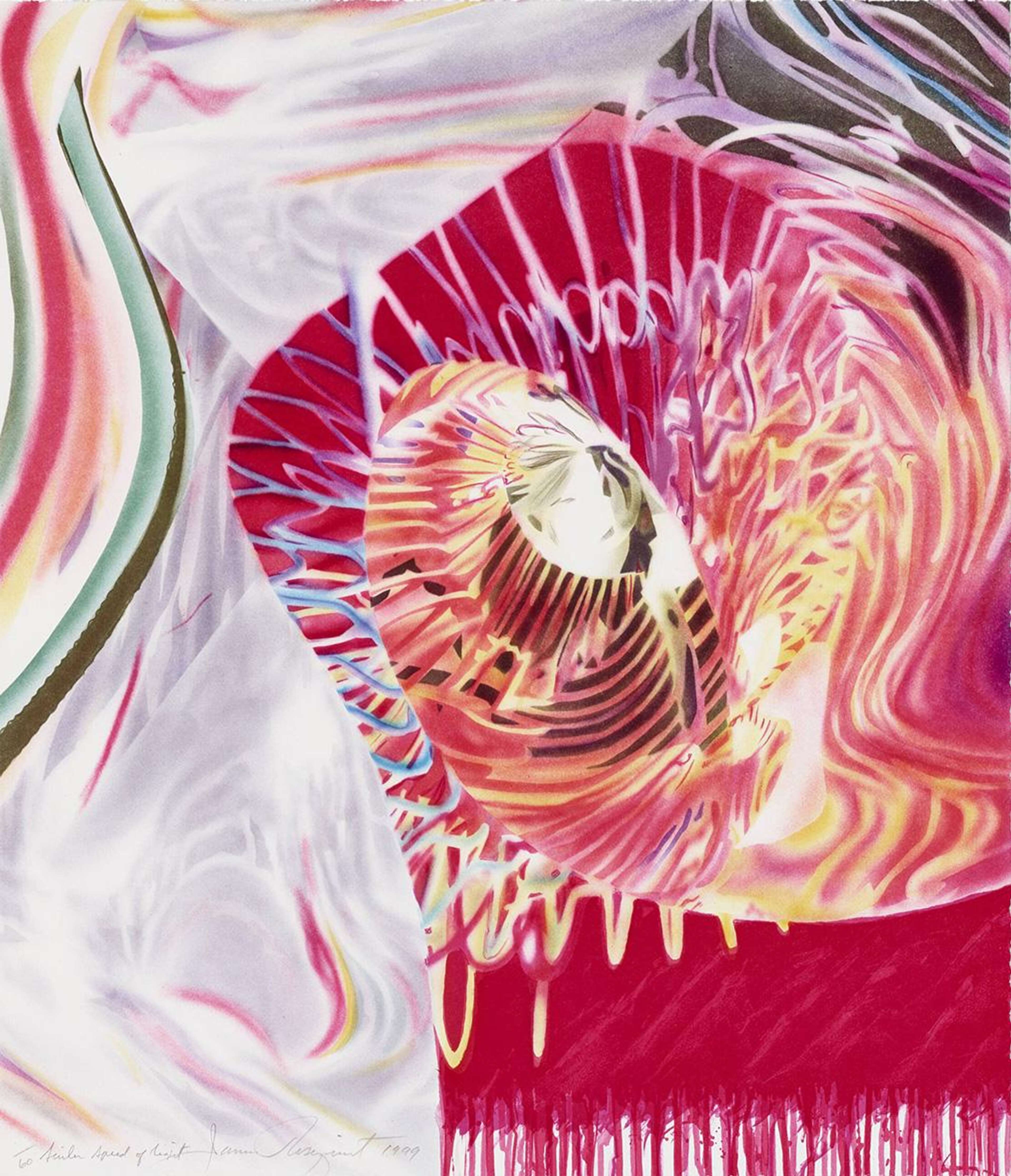 Sailor - Speed Of Light - Signed Print by James Rosenquist 1999 - MyArtBroker