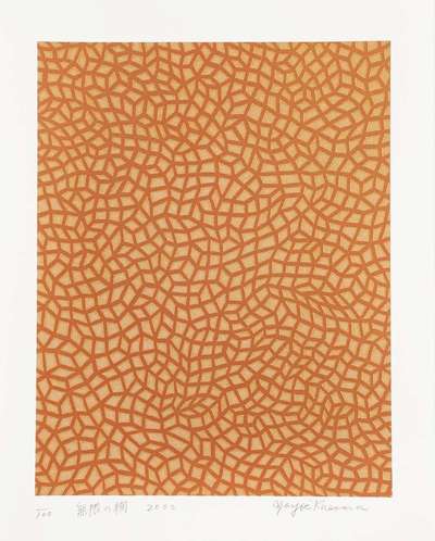 Infinity Nets (B) , Kusama 296 - Signed Print by Yayoi Kusama 2000 - MyArtBroker