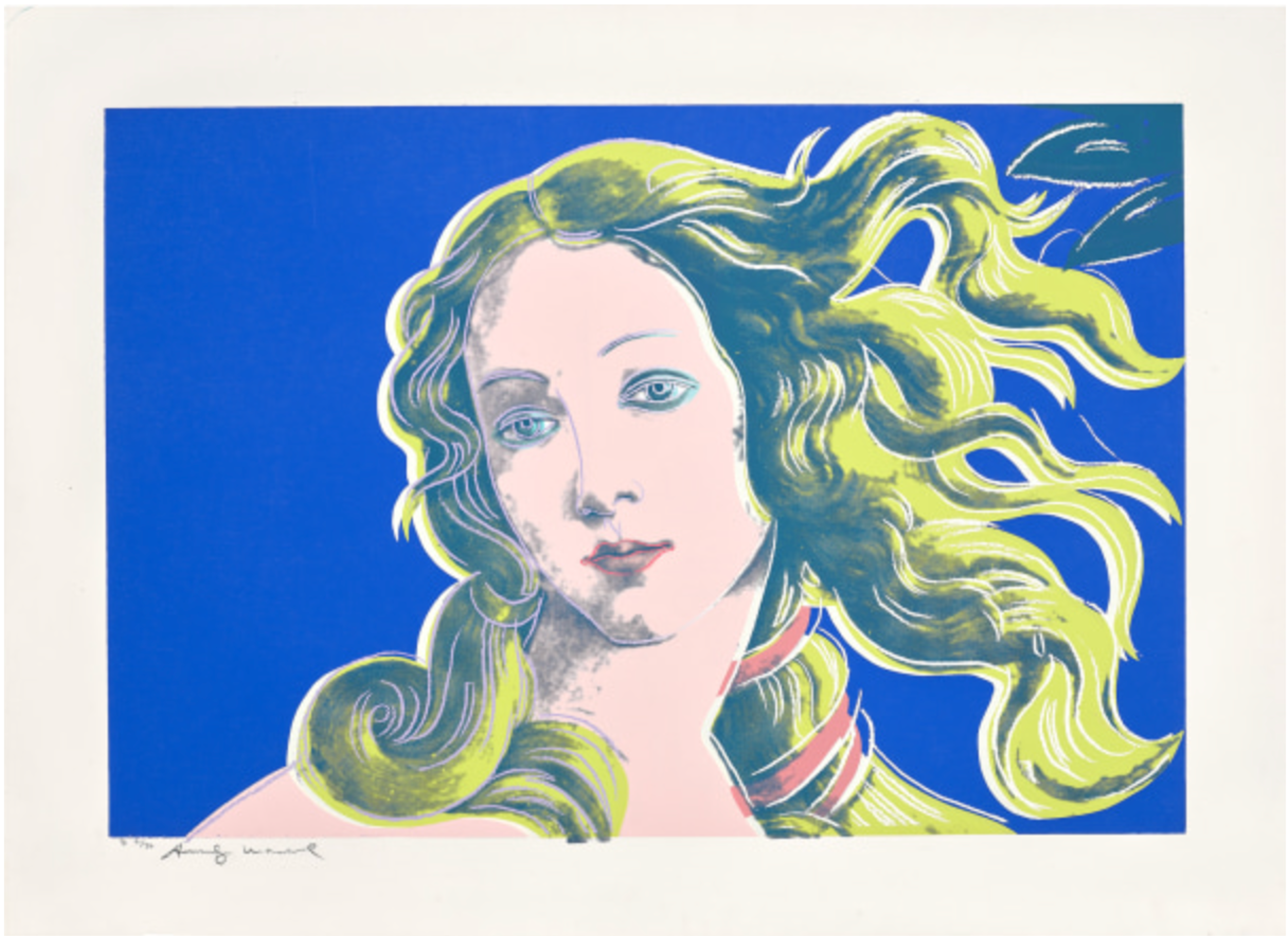 Détails des Renaissance Paintings (Sandro Botticelli, La Naissance de Vénus, 1482) par Andy Warhol - MyArtBroker