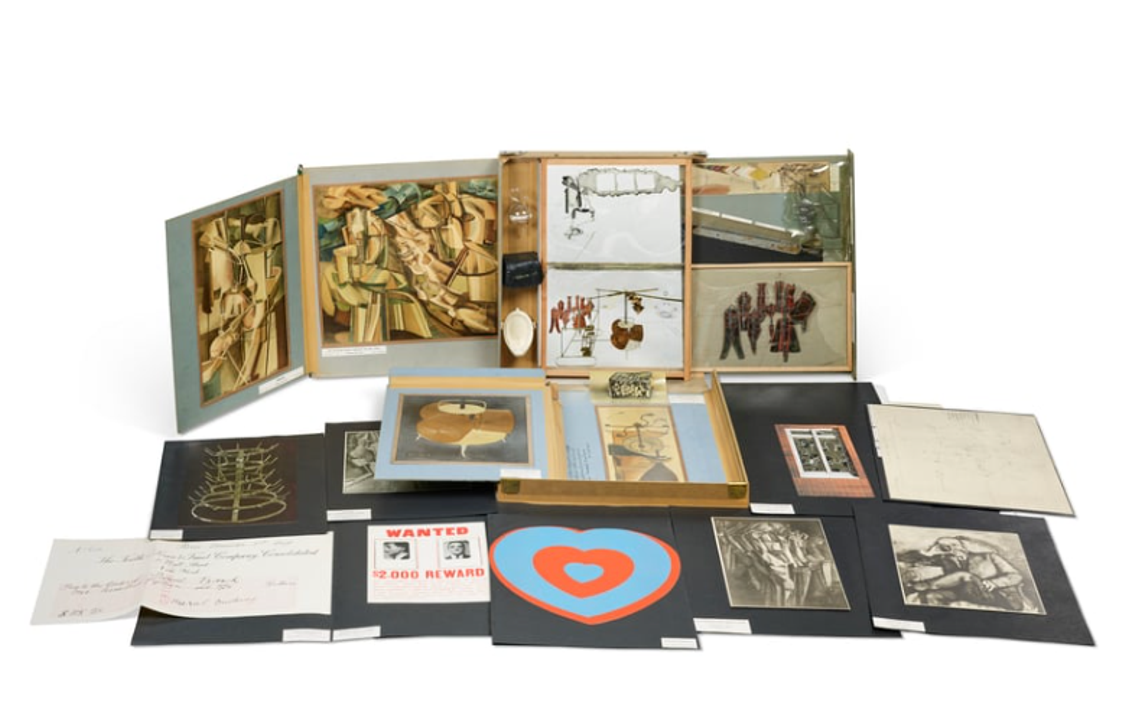 De ou par Marcel Duchamp ou Rrose Sélavy (La Boîte-en-valise), Série A © Marcel Duchamp 1935-40