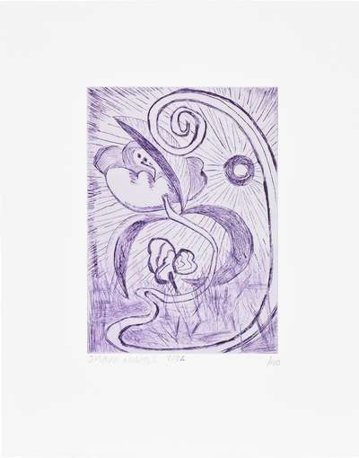 Night Opening - Signed Print by Shara Hughes 2022 - MyArtBroker