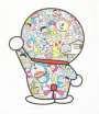 Takashi Murakami: Doraemon In The Field Of Flowers - Signed Print