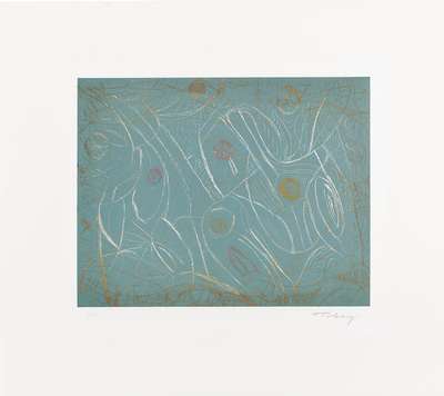 Paean - Signed Print by Mark Tobey 1975 - MyArtBroker