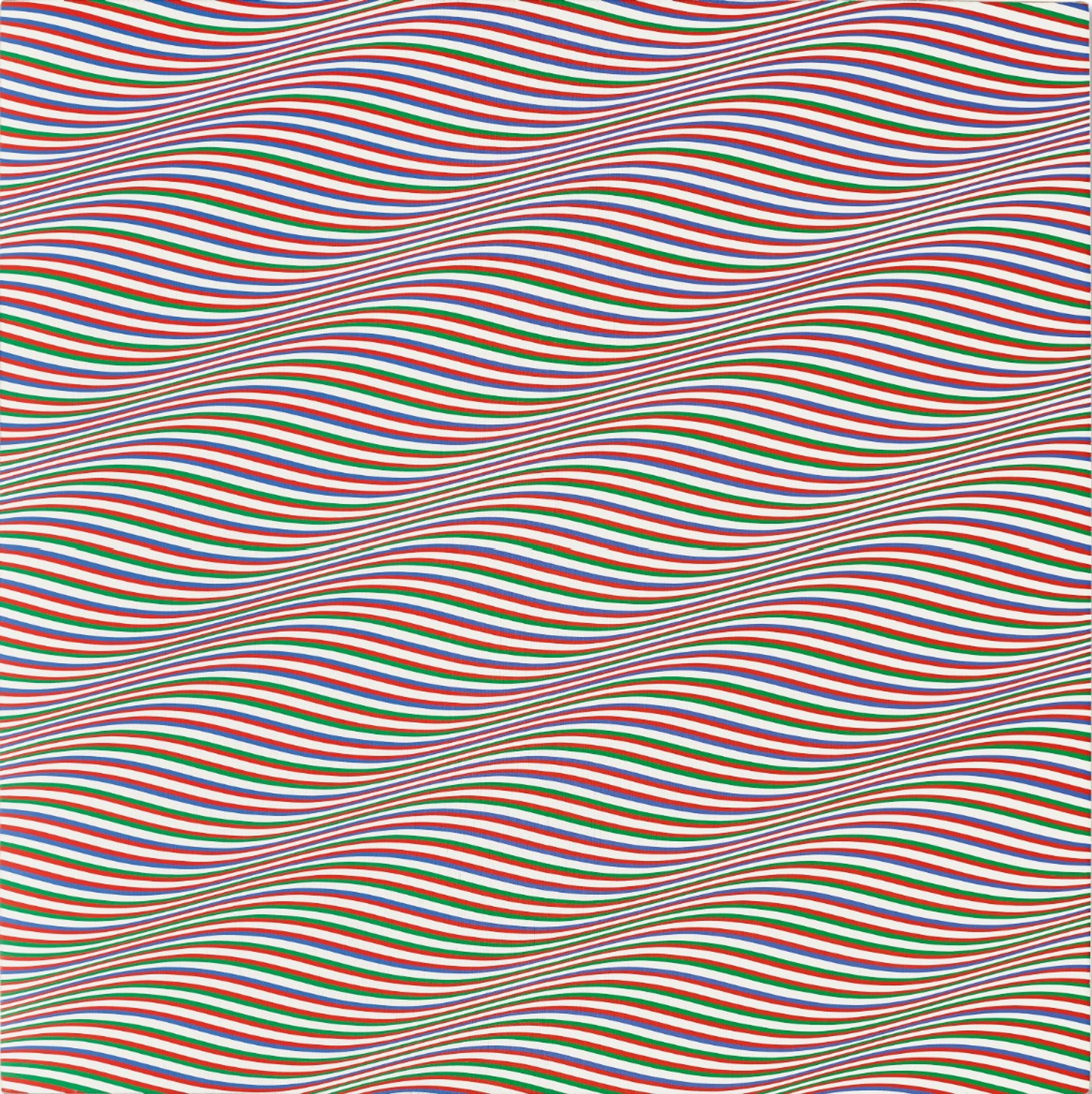 Gala par Bridget Riley 1974