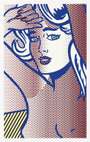 Roy Lichtenstein: Nude With Blue Hair State I - Signed Print