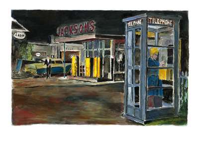 Midnight Caller - Signed Print by Bob Dylan 2016 - MyArtBroker