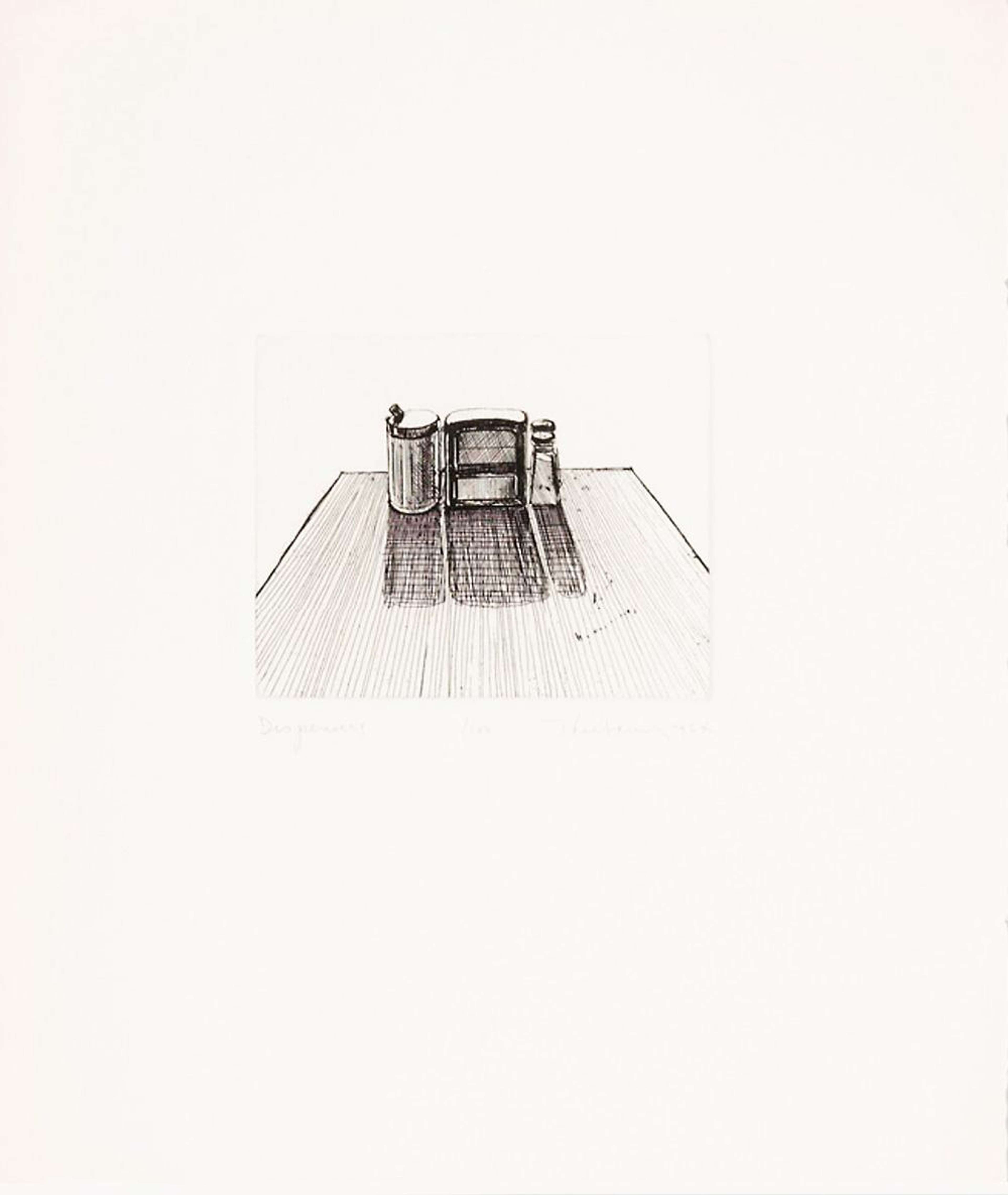 Dispensers - Signed Print by Wayne Thiebaud 1964 - MyArtBroker