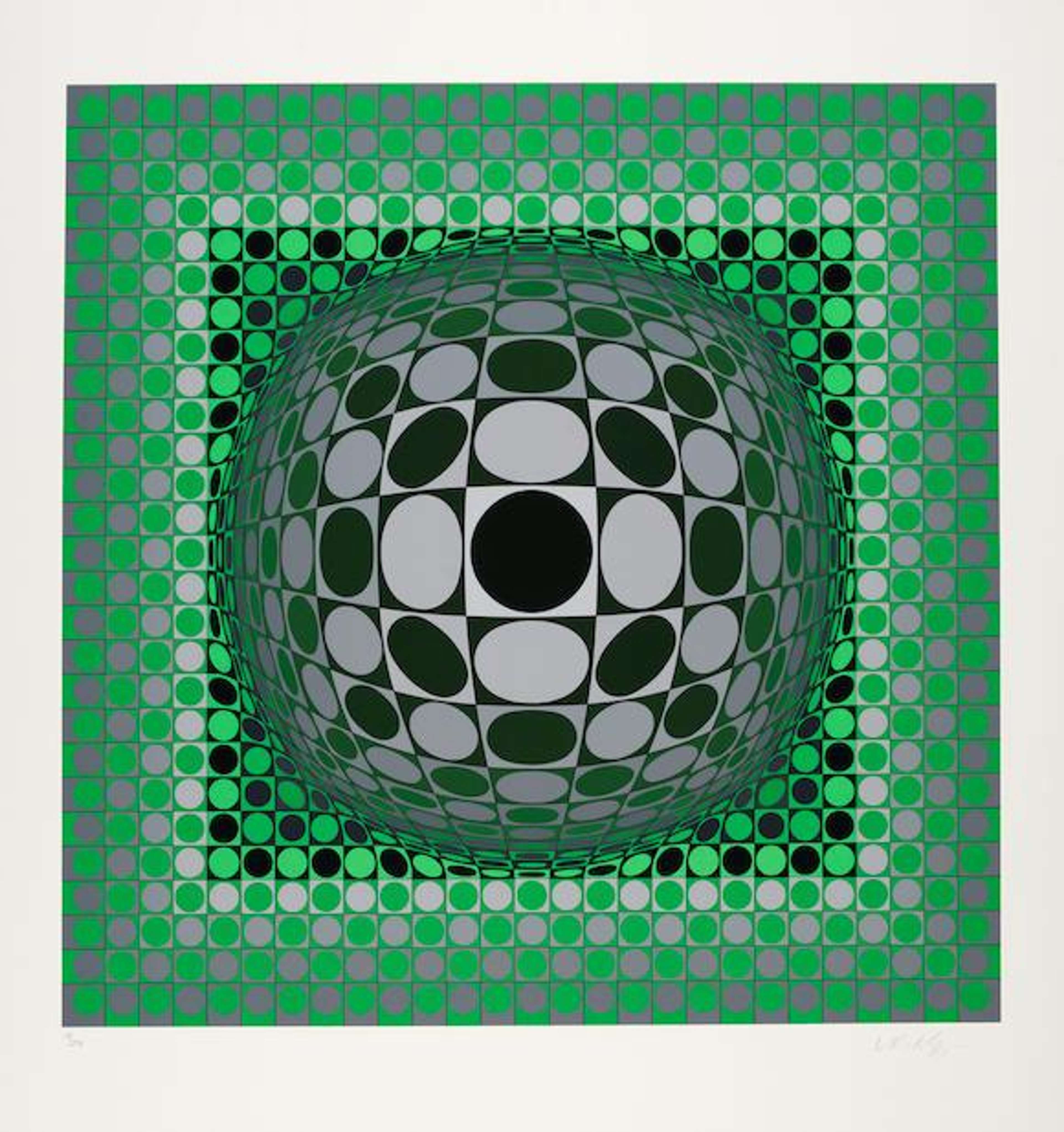 Louisiana II - Signed Print by Victor Vasarely 1983 - MyArtBroker