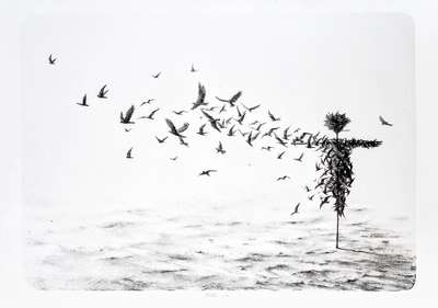 Scattercrow - Signed Print by Pejac 2017 - MyArtBroker