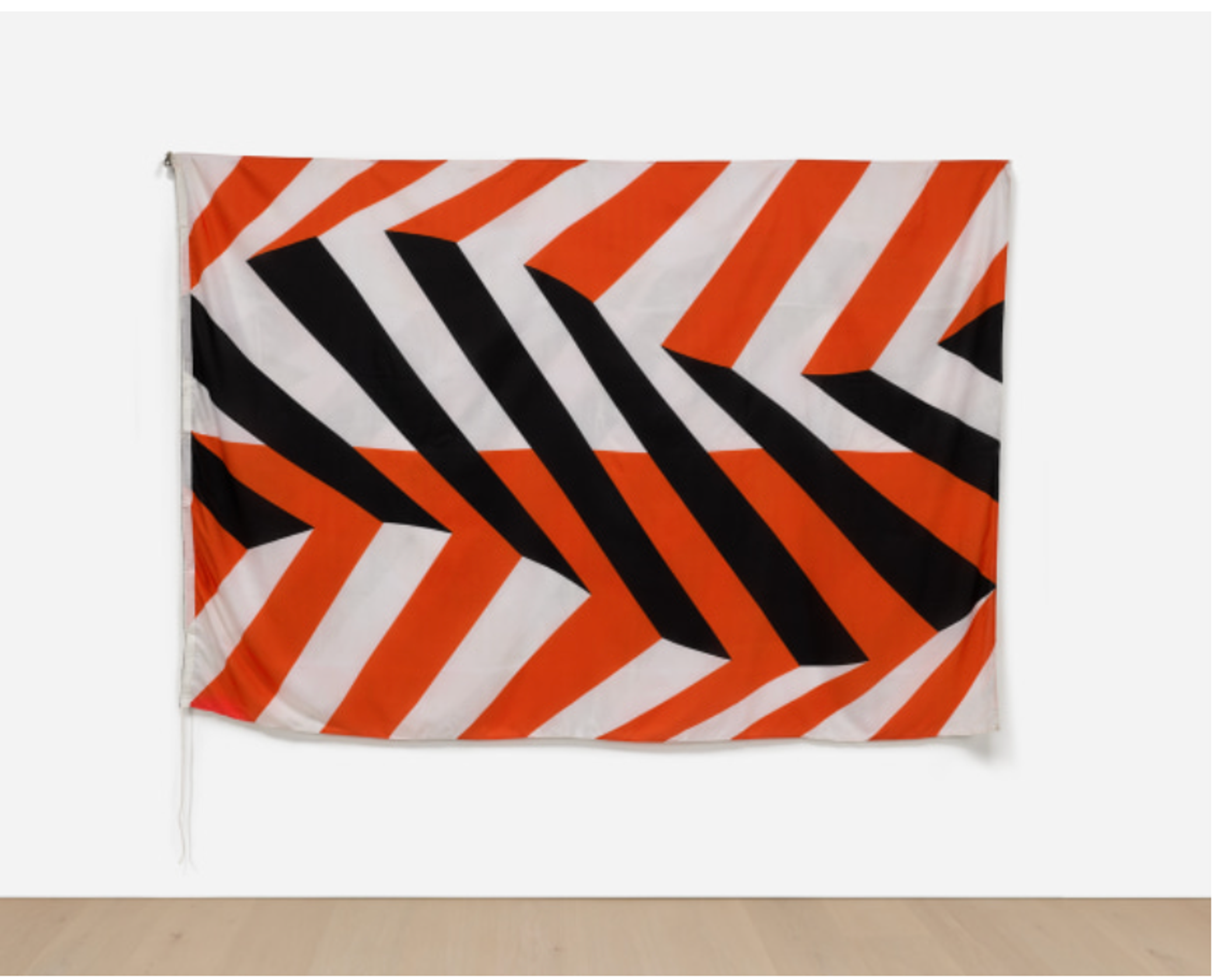 Sans titre, issu de Gran Pavese – The Flag Project par Bridget Riley - Phillips