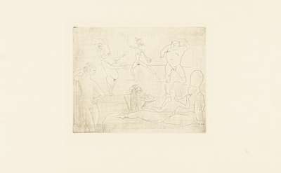 La Danse Barbare - Unsigned Print by Pablo Picasso 1905 - MyArtBroker