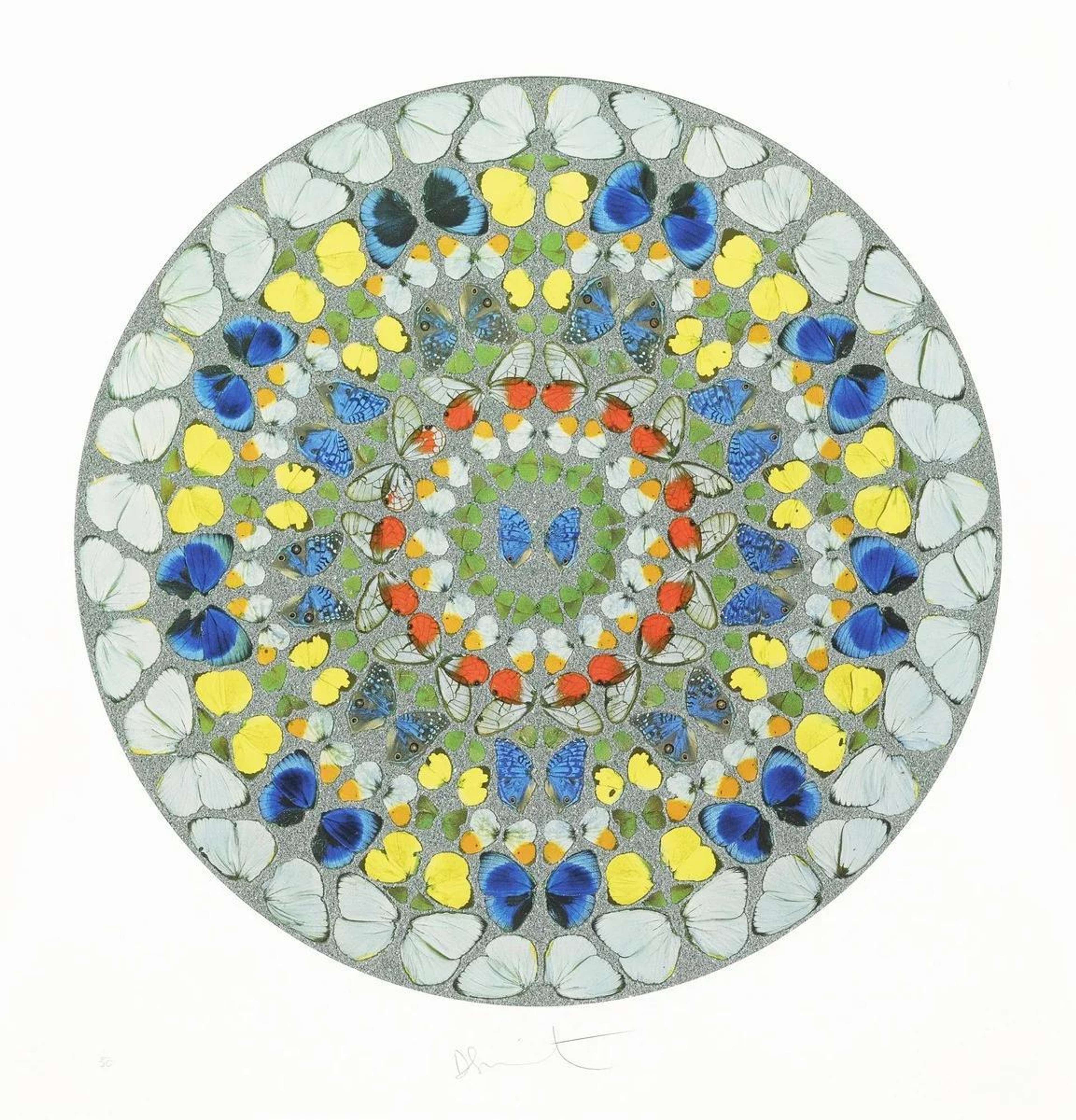 Diligam Te Domine (diamond dust) - Signed Print by Damien Hirst 2009 - MyArtBroker