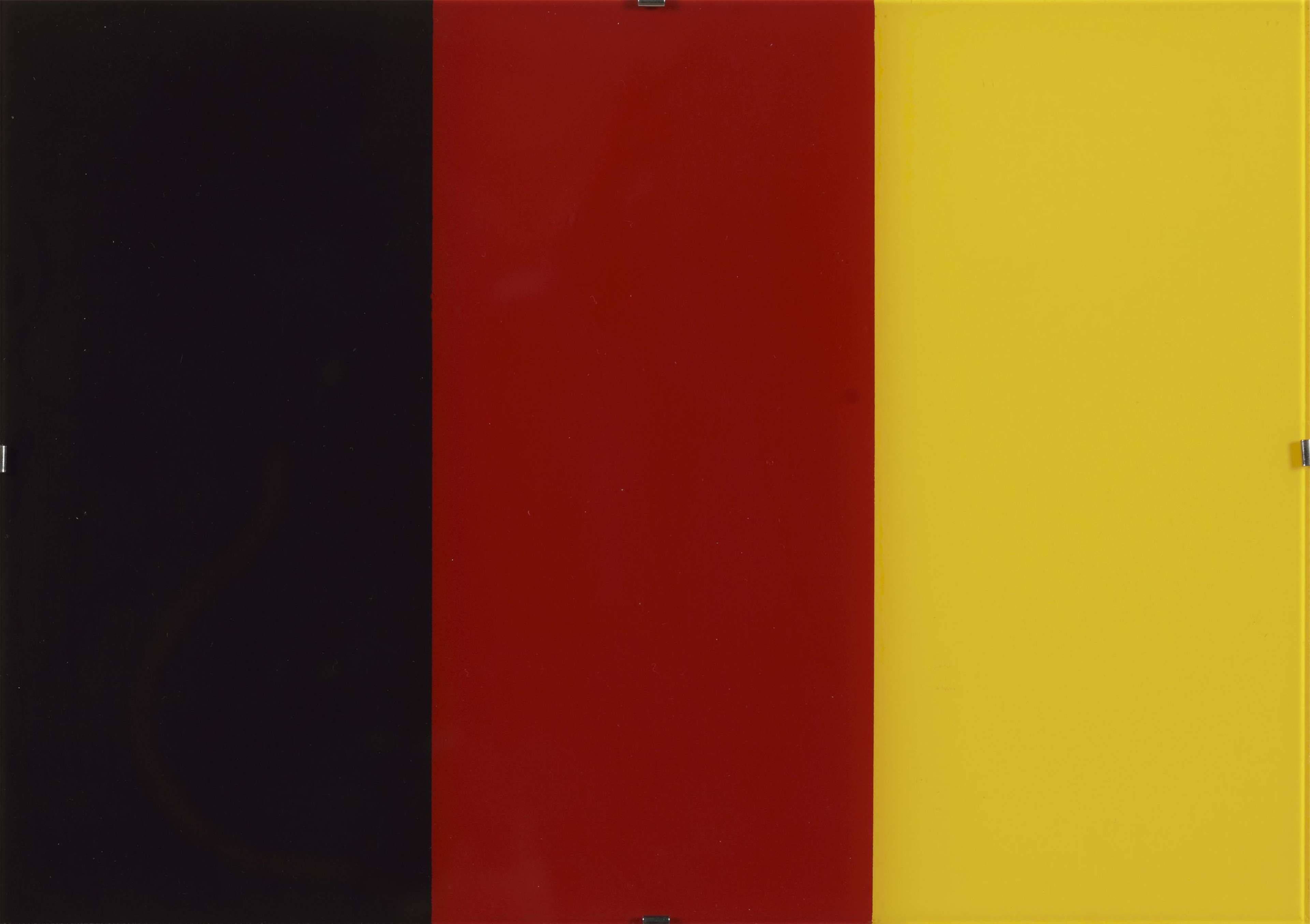 Schwarz Rot Gold II - Signed Mixed Media by Gerhard Richter 1998 - MyArtBroker
