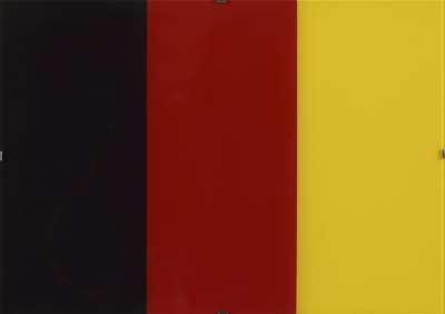 Schwarz Rot Gold II - Signed Mixed Media by Gerhard Richter 1998 - MyArtBroker