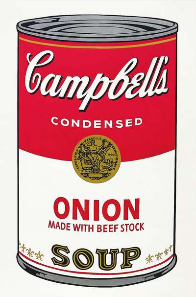 Campbell's Soup I, Onion (F. & S. II.47) - Signed Print by Andy Warhol 1968 - MyArtBroker