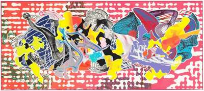 Libertina - Signed Print by Frank Stella 1995 - MyArtBroker