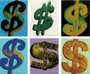 Andy Warhol: Dollar Sign (F. & S. II.274-279) (complete set) - Signed Print