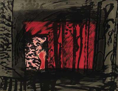 Blood - Signed Print by Howard Hodgkin 1983 - MyArtBroker