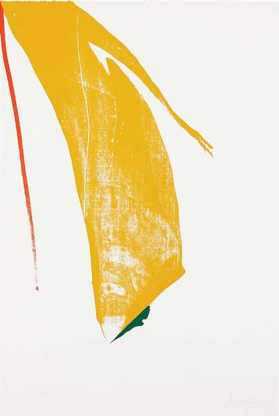 What Red Lines Can Do (H. 26) - Signed Print by Helen Frankenthaler 1970 - MyArtBroker
