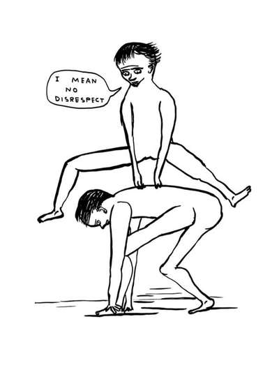 I Mean No Disrespect - Unsigned Print by David Shrigley 2022 - MyArtBroker