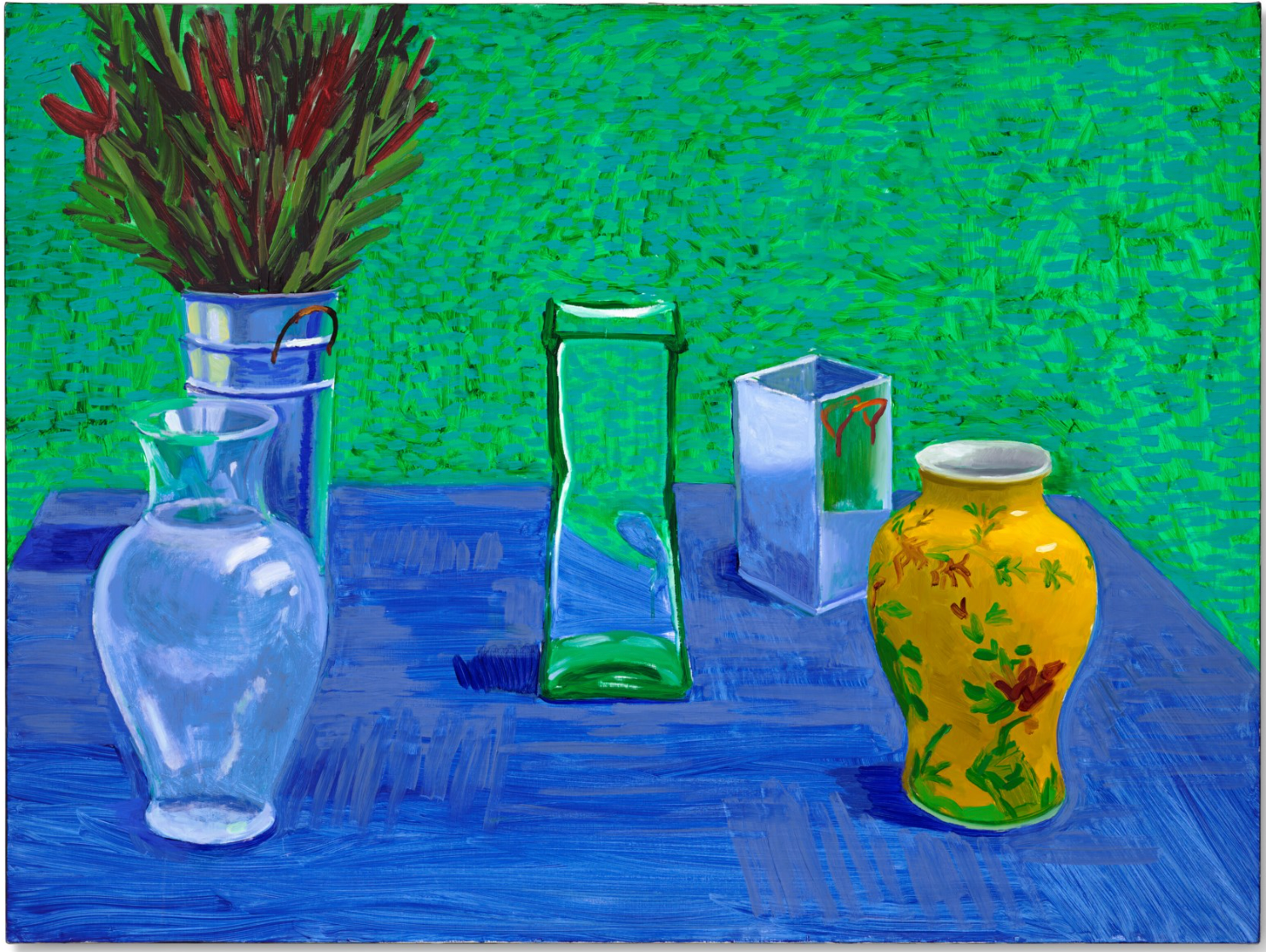 Quatre Vases Vides de David Hockney - Christie's