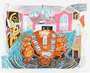 David Hockney: Tyler Dining Room - Signed Print