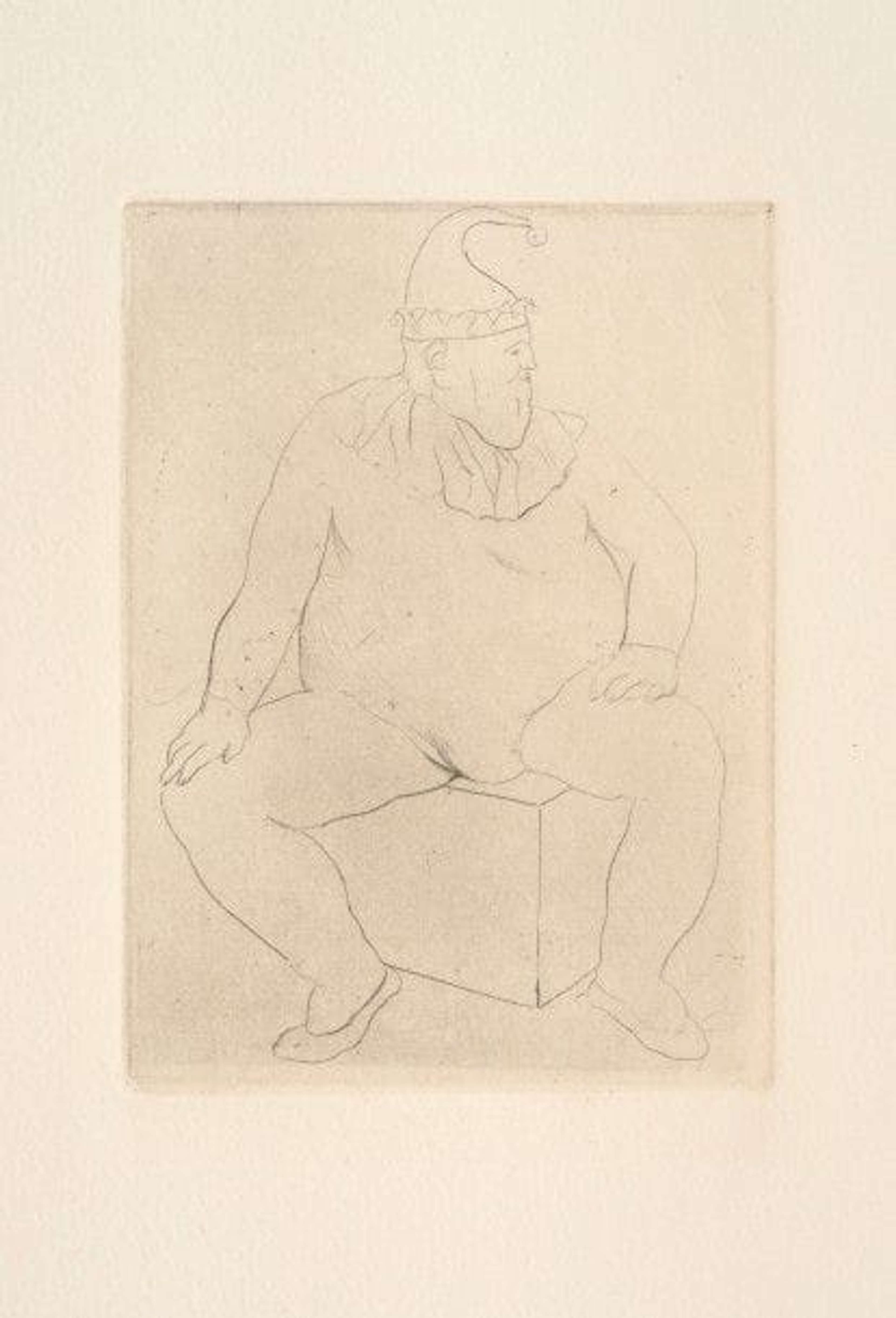 Le Saltimbanque Au Repos - Unsigned Print by Pablo Picasso 1905 - MyArtBroker
