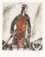 Marc Chagall: David Vainquer De Goliath - Signed Print