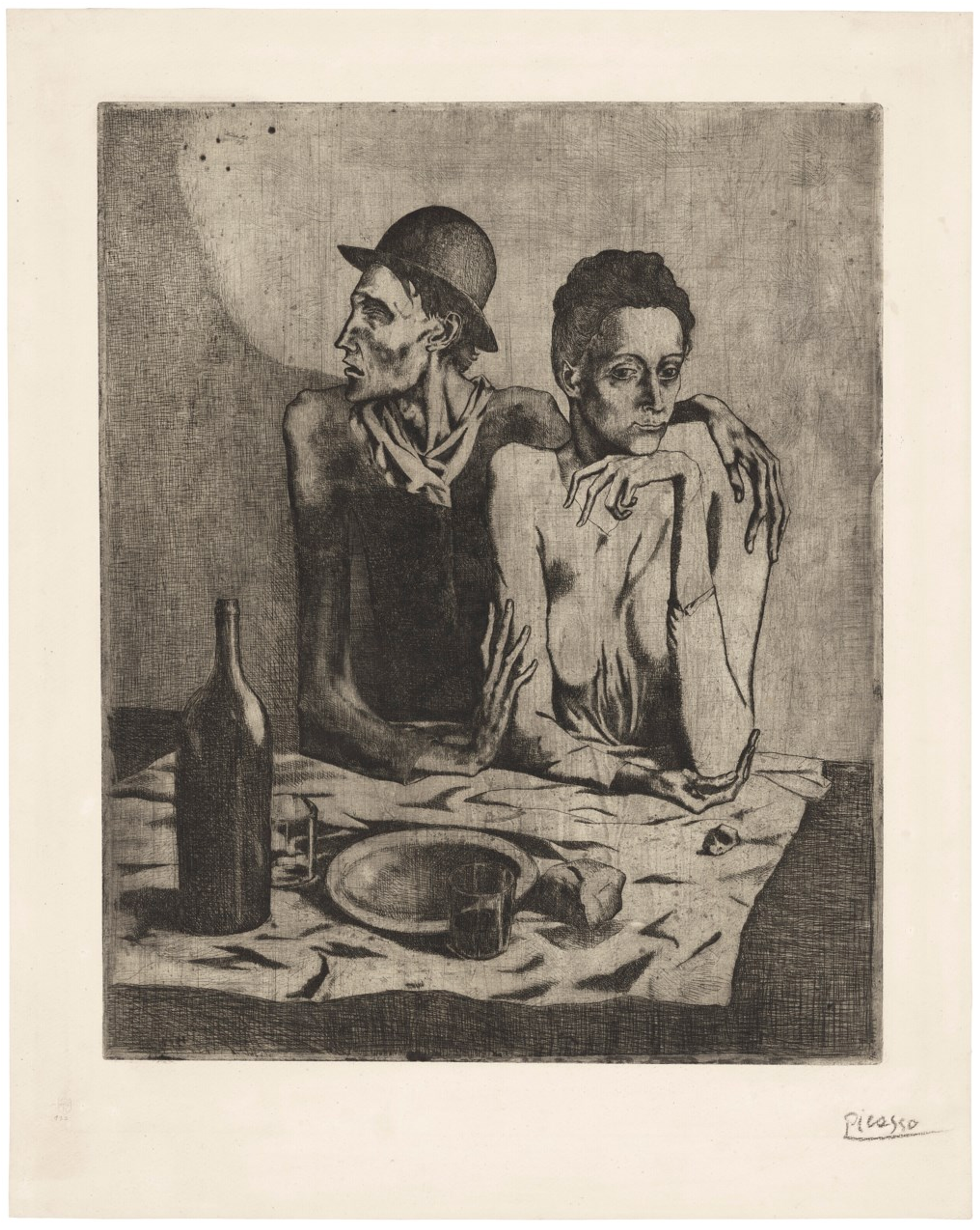 Le Repas Frugal © Pablo Picasso 1904