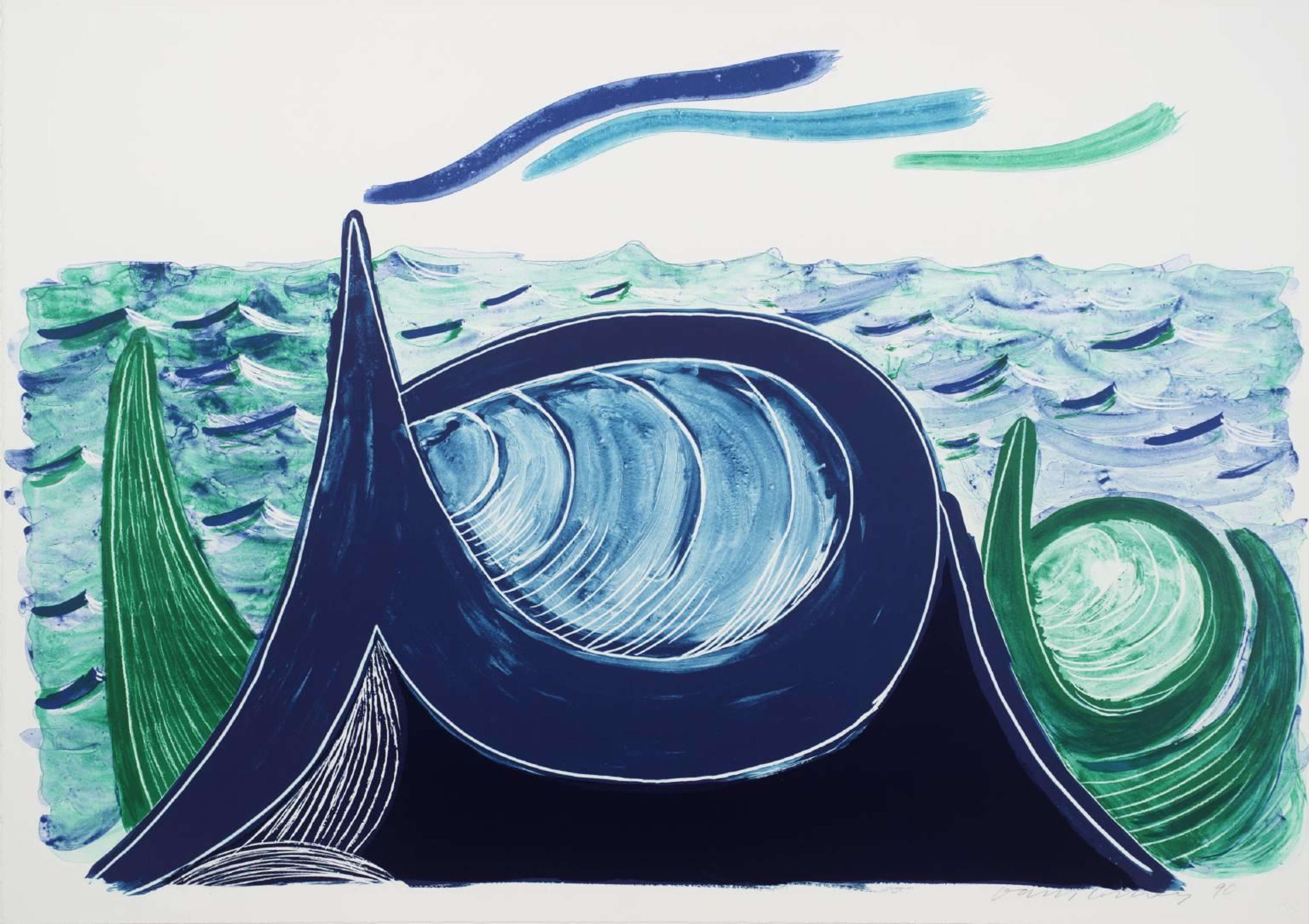La Vague de David Hockney - MyArtBroker