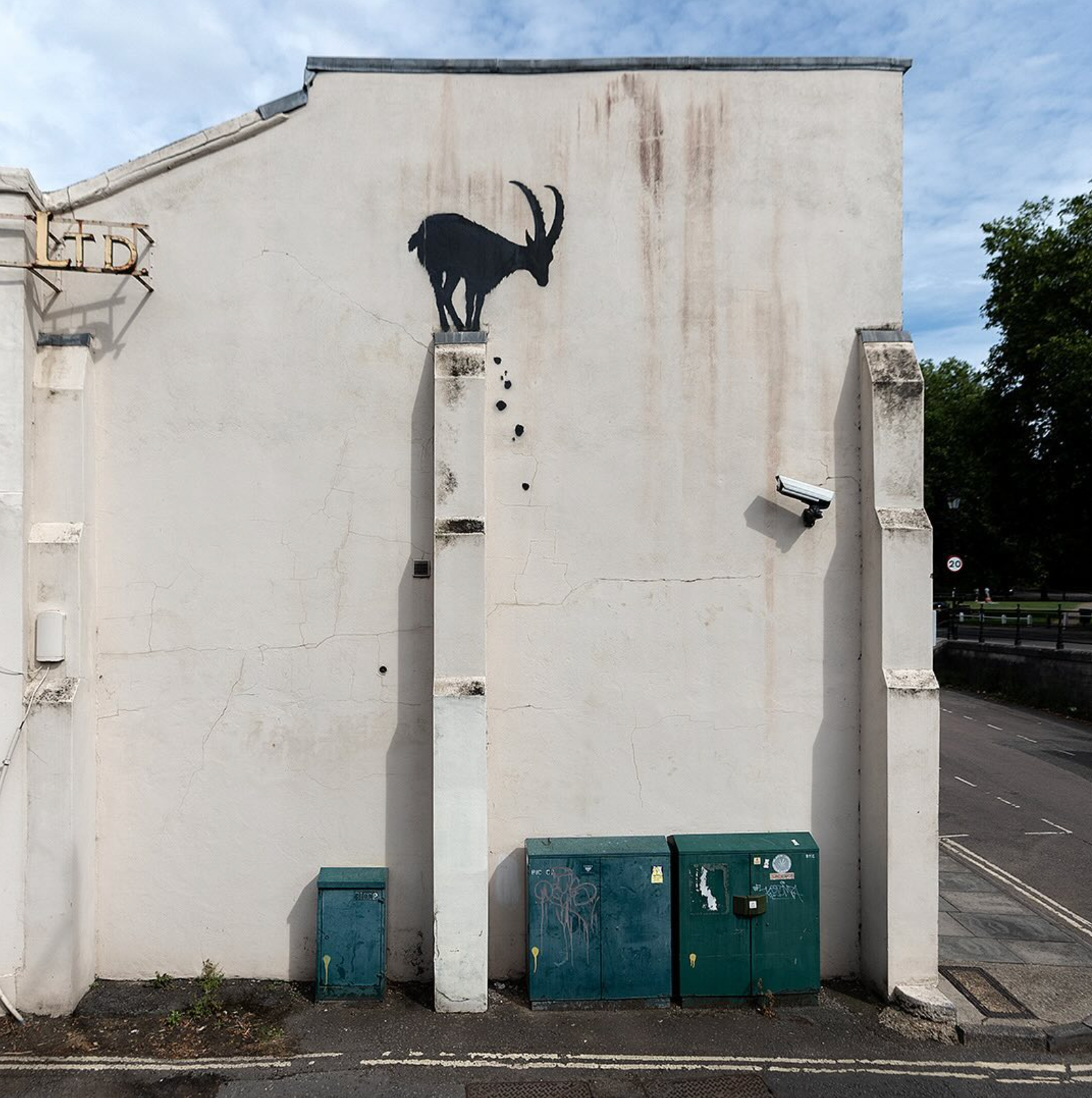 La chèvre de Banksy