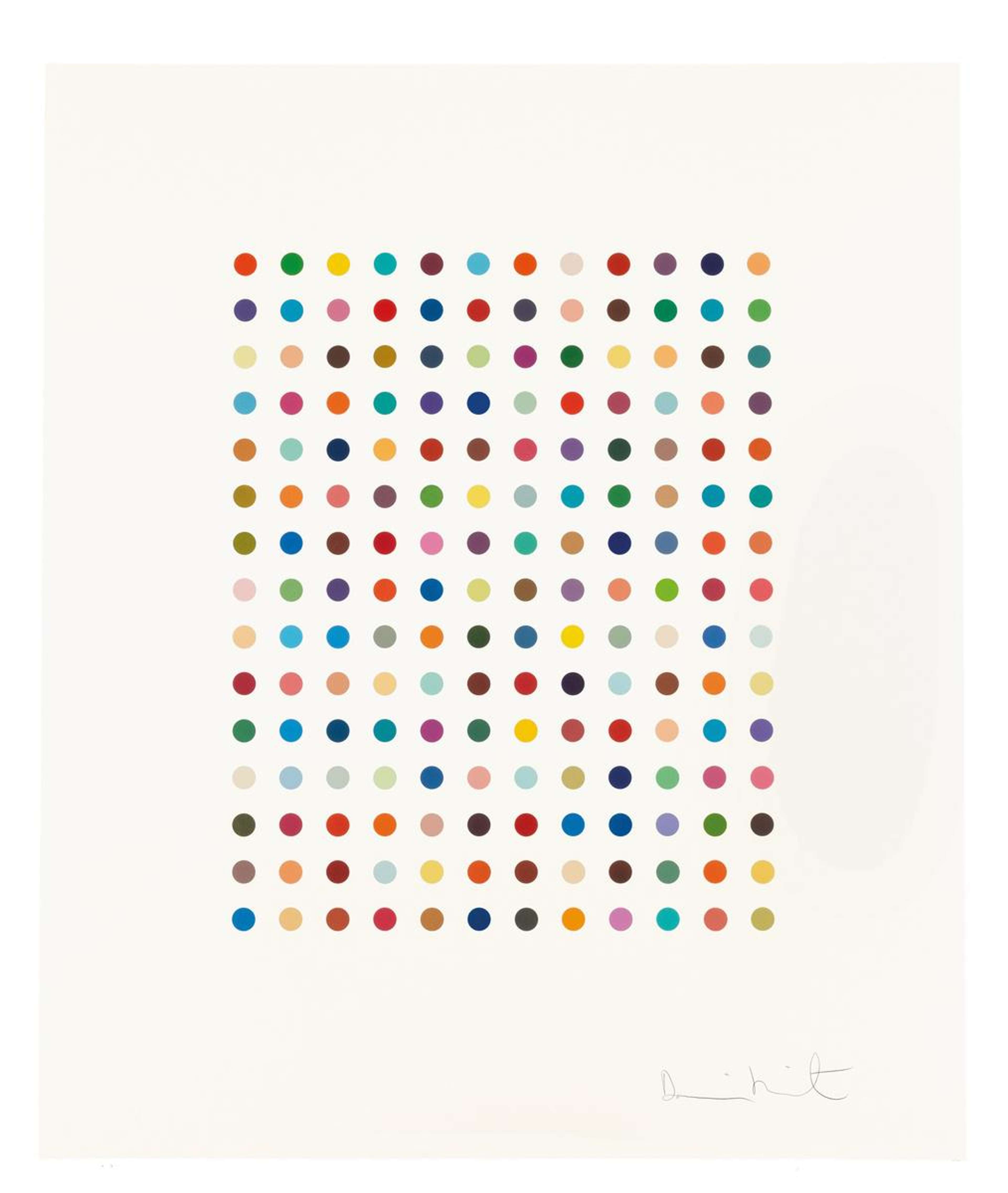 Ethidium Bromide Aqueous Solution - Signed Print by Damien Hirst 2005 - MyArtBroker