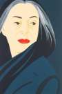 Alex Katz: Black Scarf - Signed Print
