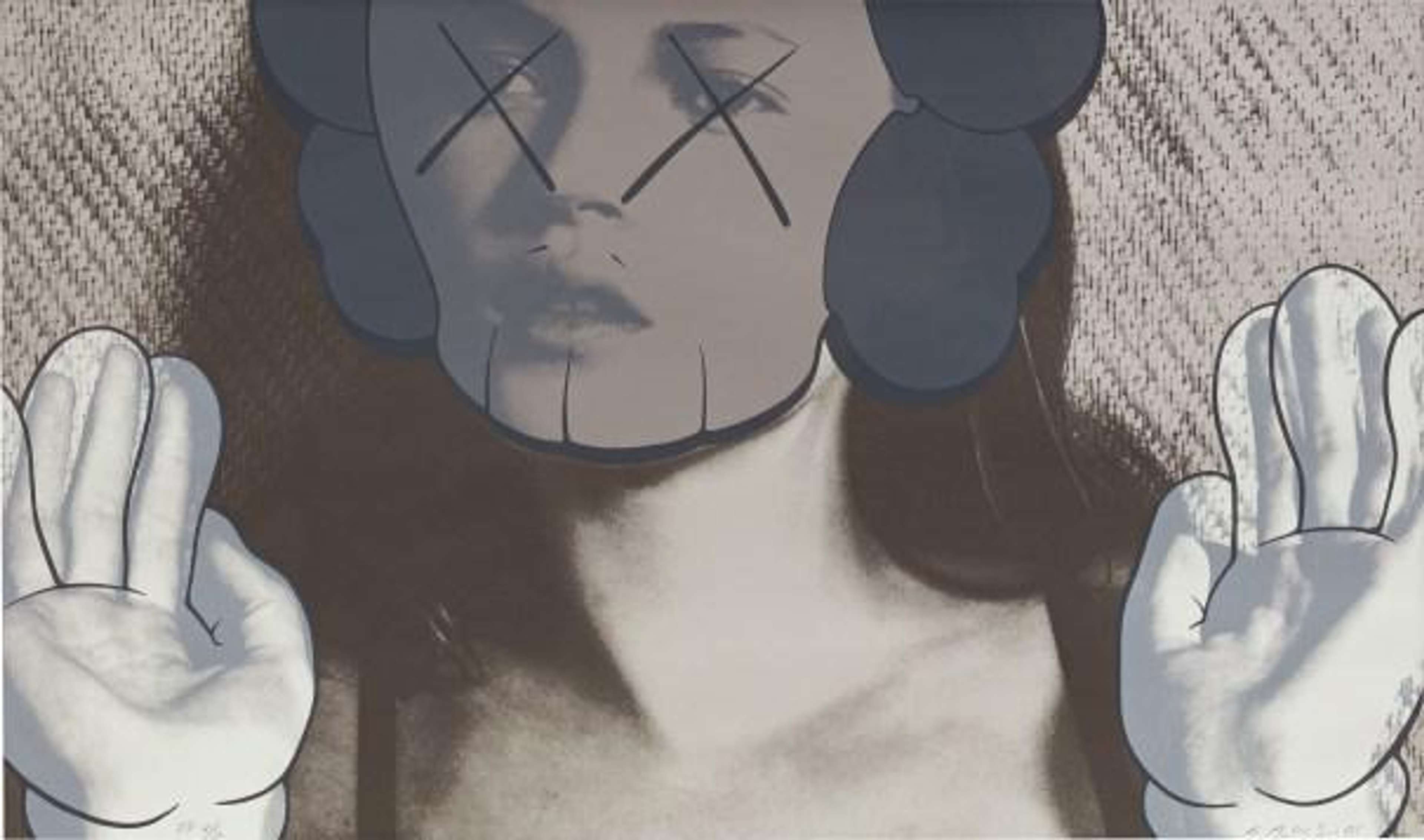 Kate Moss White Gloves, issue de la série Models par KAWS