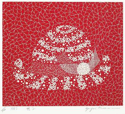 Hat - Signed Print by Yayoi Kusama 1983 - MyArtBroker