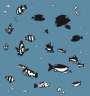 Julian Opie: We Swam Amongst The Fishes 3 - Signed Print