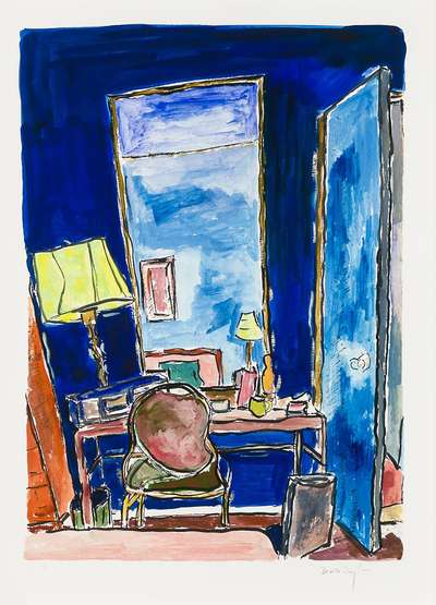 Dallas Hotel Room (2010) - Signed Print by Bob Dylan 2010 - MyArtBroker