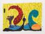 David Hockney: Pushing Up - Signed Print