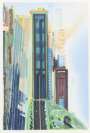 Wayne Thiebaud: Hill Street - Signed Print