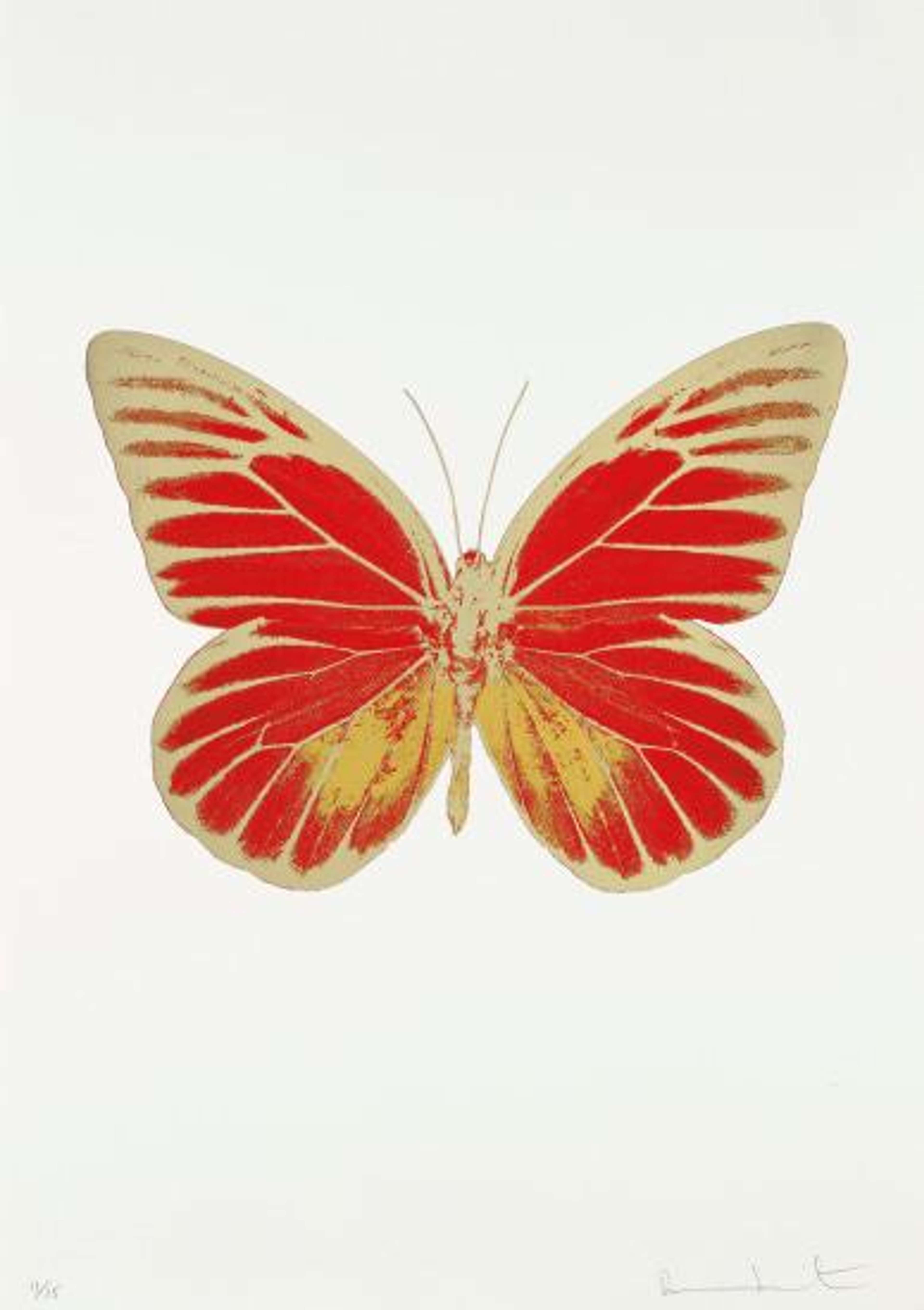 The Souls I (chilli red, cool gold, oriental gold) - Signed Print by Damien Hirst 2010 - MyArtBroker