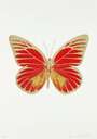 Damien Hirst: The Souls I (chilli red, cool gold, oriental gold) - Signed Print