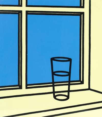Oh Helen, I Roam My Room (from Some Poems of Jules Laforgue; Edition B) - Signed Print by Patrick Caulfield 1973 - MyArtBroker
