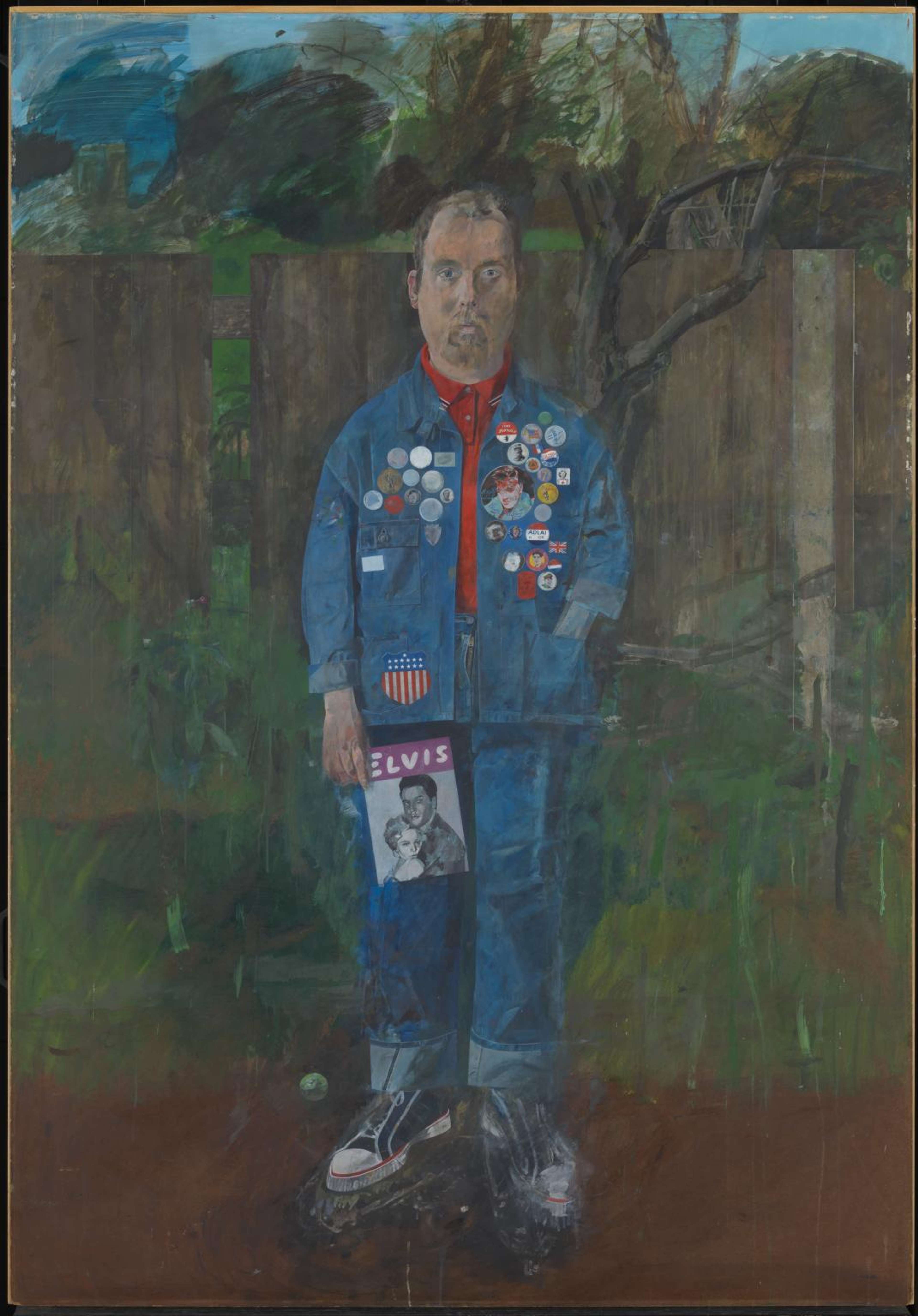 Self-Portrait With Badges de Peter Blake