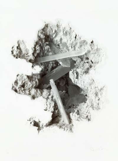 Selenite Erosion Wallpaper - Signed Print by Daniel Arsham 2018 - MyArtBroker