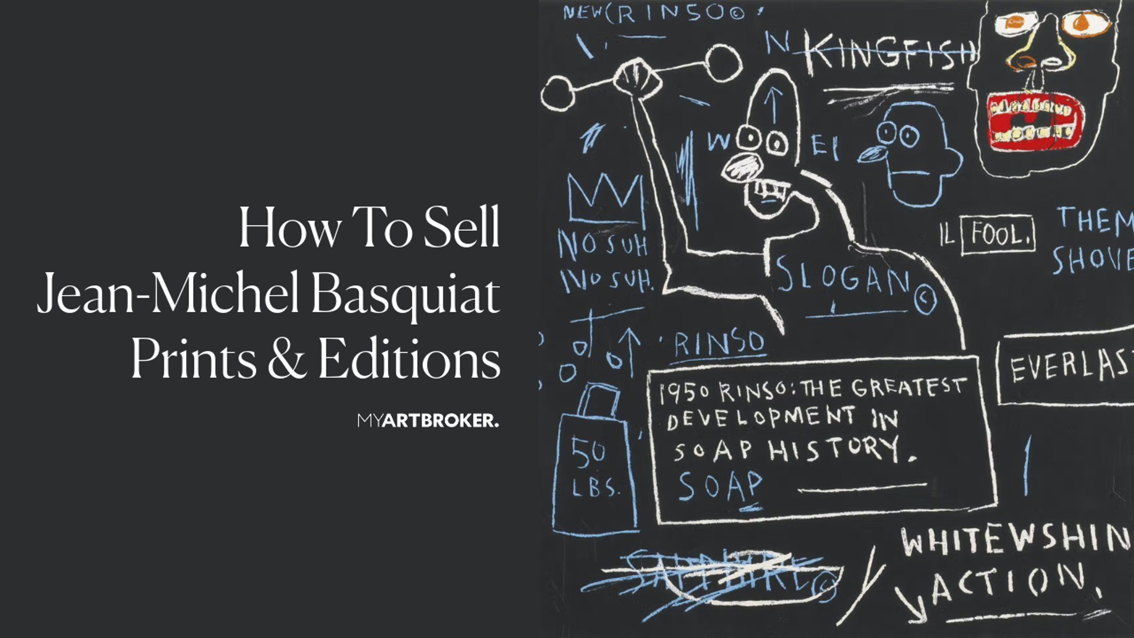 Guide de vente pour Jean-Michel Basquiat