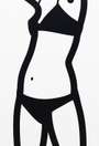 Julian Opie: Watching Suzanne (front) 5 - Signed Mixed Media