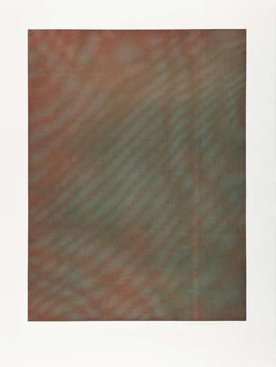 Mesh Moire IV - Signed Print by Tauba Auerbach 2012 - MyArtBroker